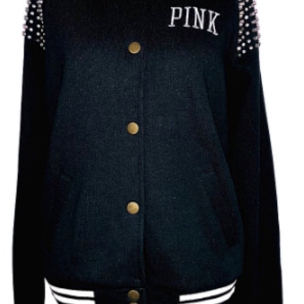 Victoria’s Secret pink studded jacket